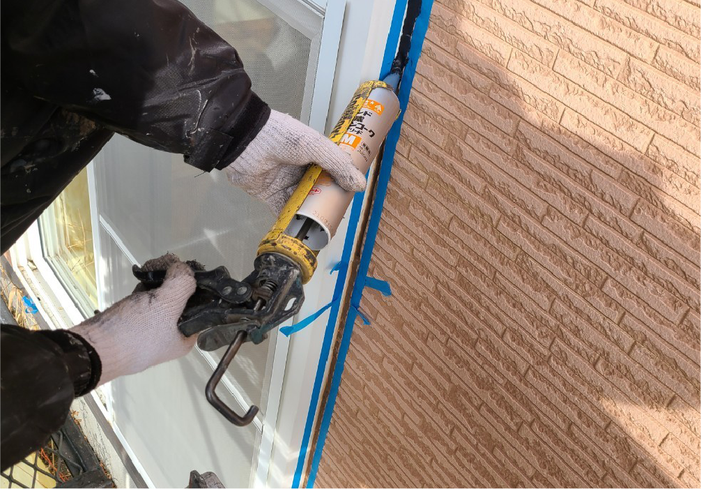 コーキング打ち替え