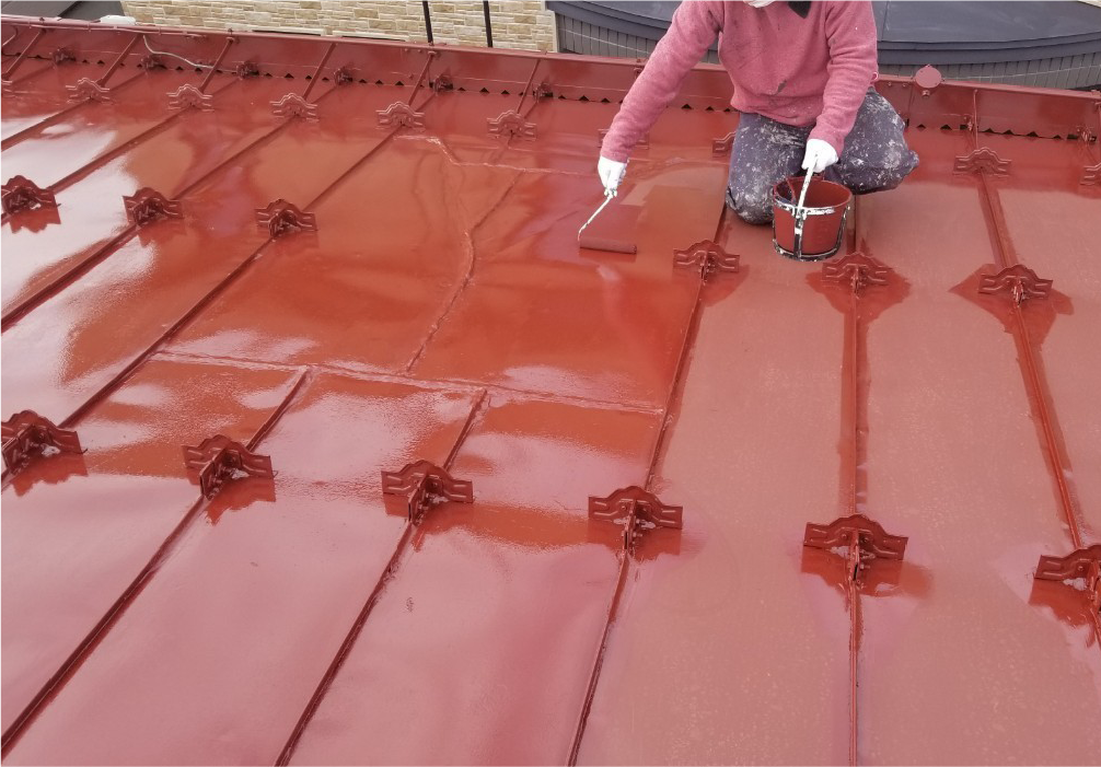 上塗り2液型シリコン